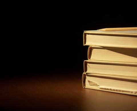 stack of books